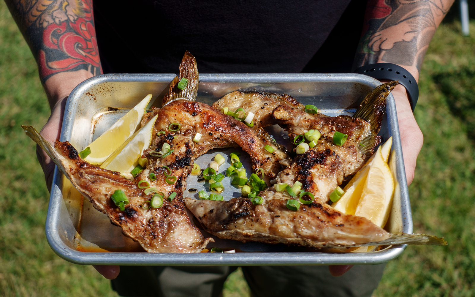 Hamachi Kama-Rezept von Philip Lemoine